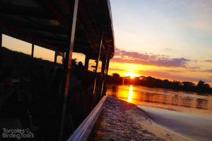 River Boat Sunset, Tarcoles River - ©Tarcoles Birding Tours